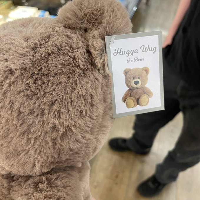 so yall gonna tip me to buy this bear for my birthday or what (hes $15) https://t.co/8gc4Yt6VOY