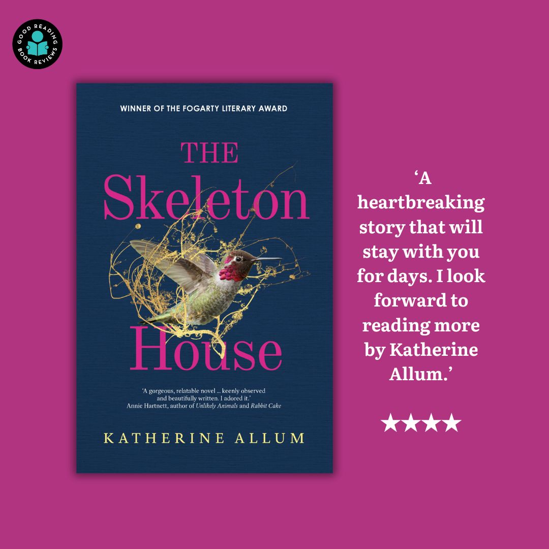 GoodReading's tweet image. ‘A heartbreaking story that will stay with you for days. I look forward to reading more by Katherine Allum.’

Check out our reader reviews of 'The Skeleton House' by Katherine Allum here: bit.ly/4bN5Ux4

@FremantlePress