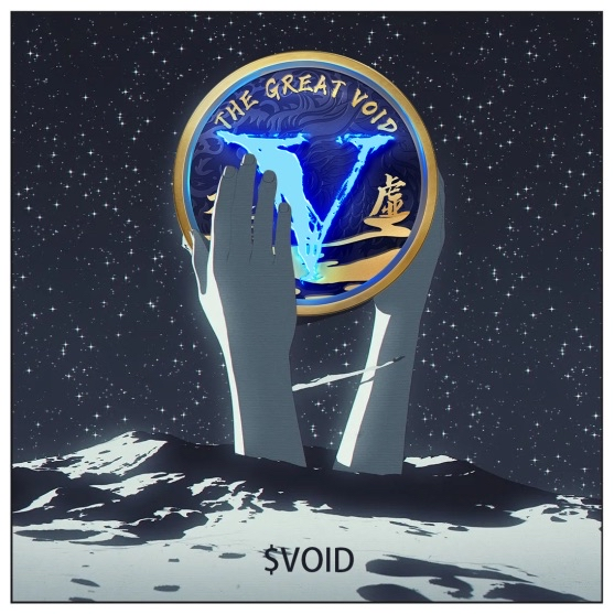Royalkele's tweet photo. $void The core token of The Great Void Universe, a collaboration between void metaverse  and eCell Art. Derived from the endless void of the universe, it symbolizes the timeless pursuit of mysteries. Join us in shaping a virtual new world with Void! #VoidToken #Web3 #Innovation https://t.co/Q2gVqd84zG