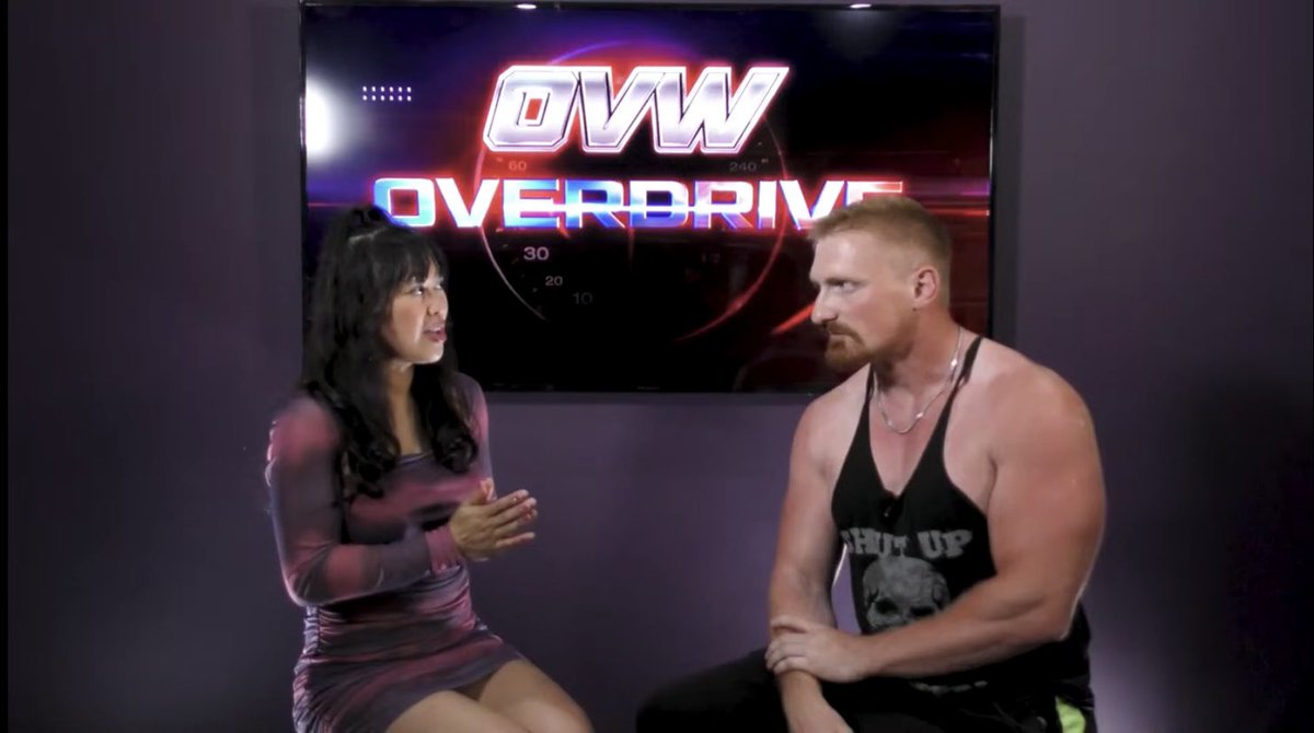 This week’s interview on OVW: OVERDRIVE w/ <a href="/theirondemon/">Shane Mercer シェーン・マーサー</a> 

youtube.com/live/LjzsdrIsp…

Catch #OVERDRIVE each Tuesday night 7pm ET (plus replays) on #OVW’s YouTube channel!

<a href="/ovwrestling/">OVW Wrestling</a>