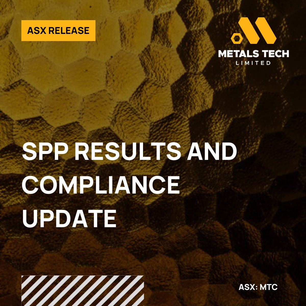 MetalsTechLtd's tweet photo. We have lodged a prospectus with the ASX today to invite Eligible Shareholders who applied for Shares under the SPP Booklet to participate in a placement of up to 10,420,710 Shares at an issue price of $0.23 p/sh to raise up to $2,396,763.

#ASX 🔗 https://t.co/nAjmxaaBnw

$MTC https://t.co/xTW8g4CJLw
