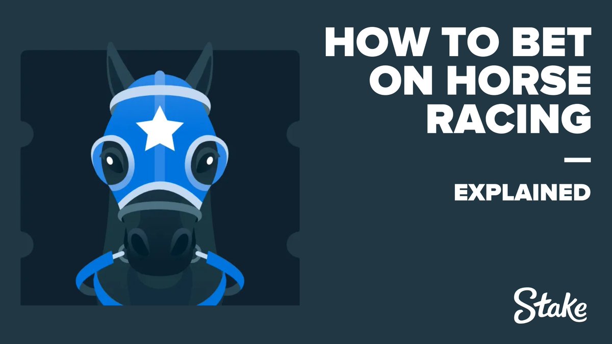Stake's tweet photo. Enjoying Horse Racing on Stake so far? 🤩

If you're new to the sport and its betting markets, don't worry - we've got you covered! 🫡

Check out our explainer on all things Horse Racing including a betting guide, major events, and more! 🤓

🐴: https://t.co/rSbUI1LZY2 https://t.co/HUIESKKkby