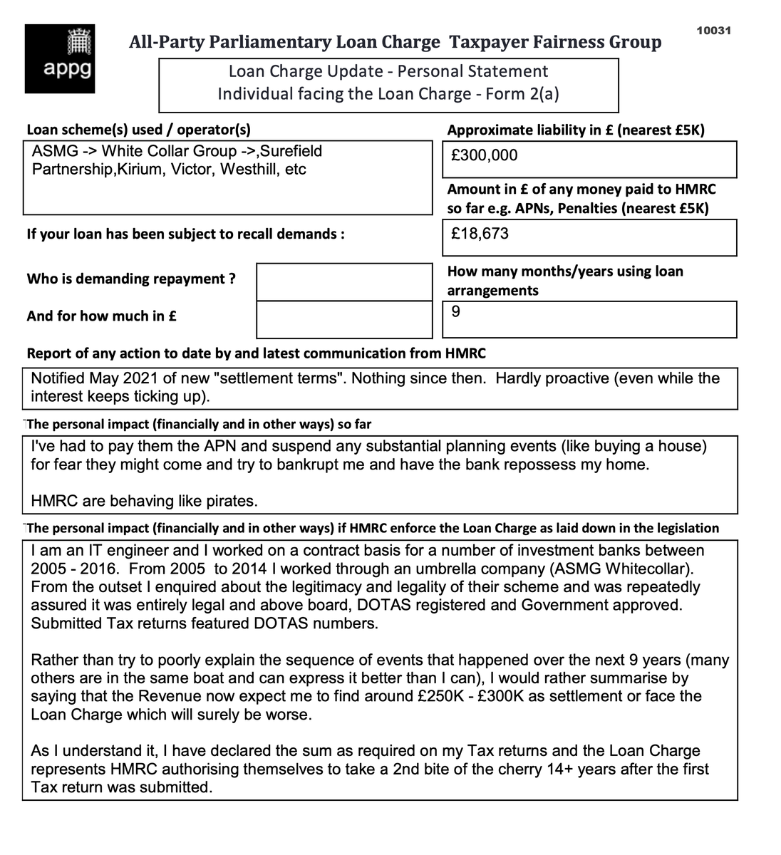 LC_Impact's tweet photo. HMRC are behaving like pirates...
I have declared the sum as required on my Tax returns and the Loan Charge represents HMRC authorising themselves to take a 2nd bite of the cherry 14+ years after the first Tax return was submitted
#LoanChargeScandal
@LCAG_2019 @loanchargeAPPG https://t.co/uTaACNOxCw