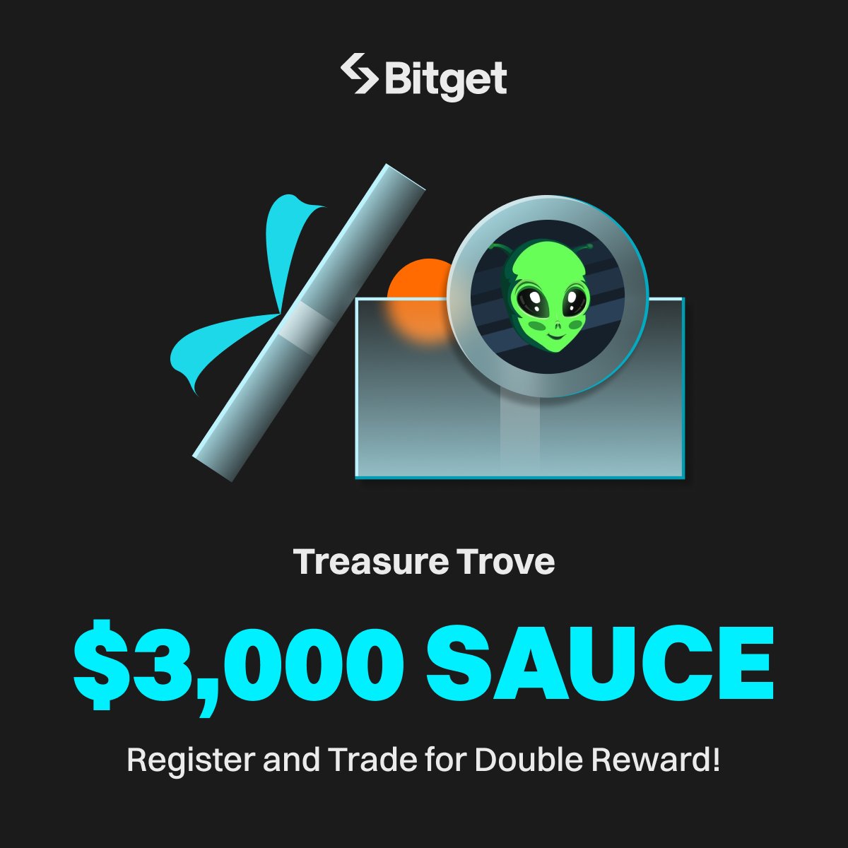 bitget's tweet photo. Dive into #Bitget Discord Treasure Trove with @SaucerSwapLabs!

💰 Win a share of $3,000 SAUCE!
⏰ Now - Jun 8, 12:00 (UTC)

Join now! ⤵️
https://t.co/5AoWX8bEeg https://t.co/H5Ge3fuUaS