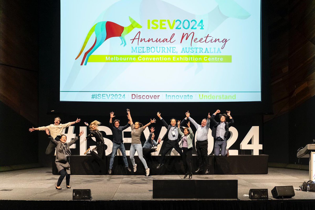The most awesome IOC EVer! #ISEV2024
