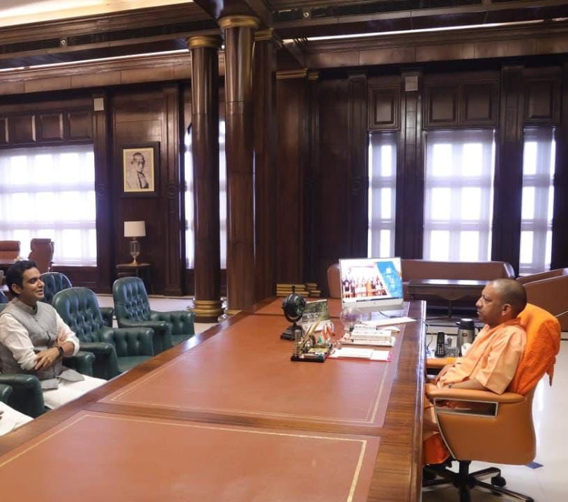 उत्तर प्रदेश के यशस्वी मुख्यमंत्री श्री <a href="/myogiadityanath/">Yogi Adityanath</a> जी को उनके जन्मदिन पर हार्दिक बधाई एवं शुभकामनाएं।

आपके कुशल नेतृत्व में उत्तर प्रदेश विकास के नए आयाम स्थापित कर रहा है।

ईश्वर से आपकी दीर्घायु एवं उत्तम स्वास्थ्य की कामना करता हूँ।