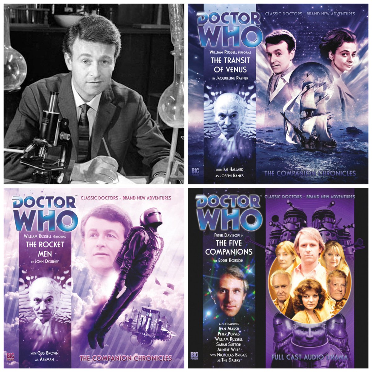 AudioSirens's tweet image. An amazing actor who brought Ian Chesterton back to life with @bigfinish - you shall be missed #WilliamRussell but what a legacy. We were discussing Russ only a few days ago with Carole Ann Ford. How quickly time marches on. #DoctorWho