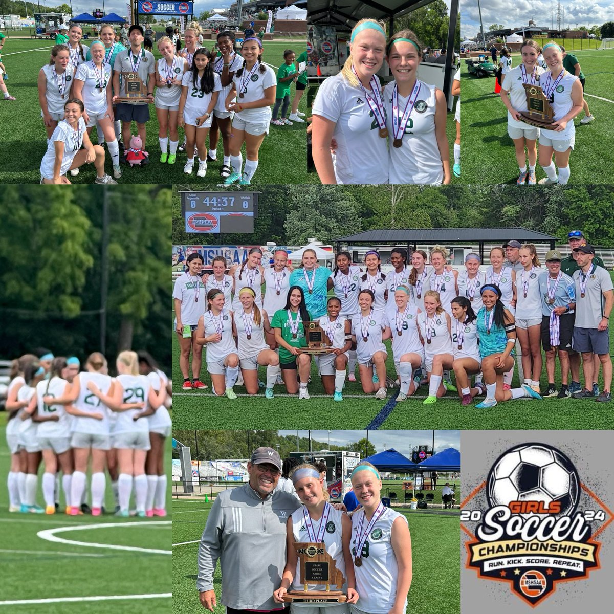 TatumD_Keeper's tweet photo. Great competition at State Championship Final Four 2024. Ending the season with third place.  So proud of this team!

@MissouriOdp @ImYouthSoccer @NcsaSoccer @TheSoccerWire @TopDrawerSoccer @WhitfieldWSOC @PrepSoccer https://t.co/hRxBAwlPiX