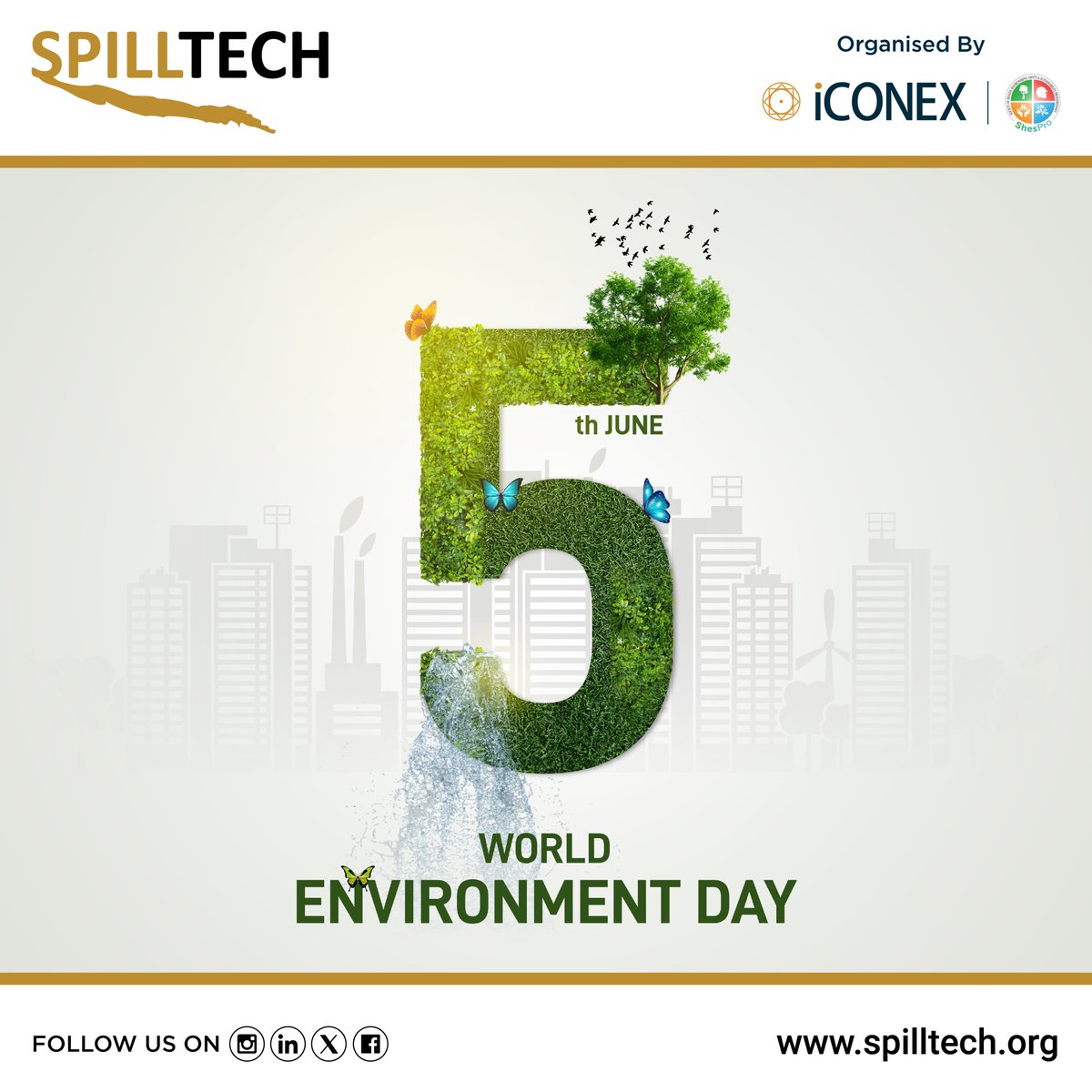 spilltechevent's tweet photo. Wishing you a Happy World Environment Day! Letโs take care of our Earth and enjoy its beauty together.
#SpillTech #WorldEnvironmentDay #environment #nature #sustainability #EnvironmentDay #SaveEarth #ecofriendly https://t.co/vKZTGjkvFP
