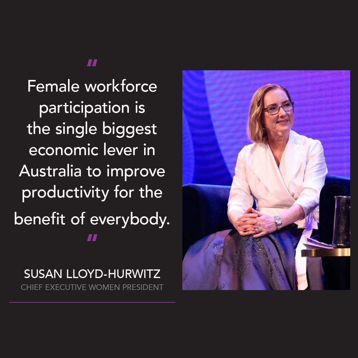 Susan Lloyd-Hurwitz, President of CEW, emphasises that progress on gender equity will remain slow unless advocates broaden their message to include all people, as it's not an issue of "women versus men" but equity for all. Read more: hubs.la/Q02zzrw60
