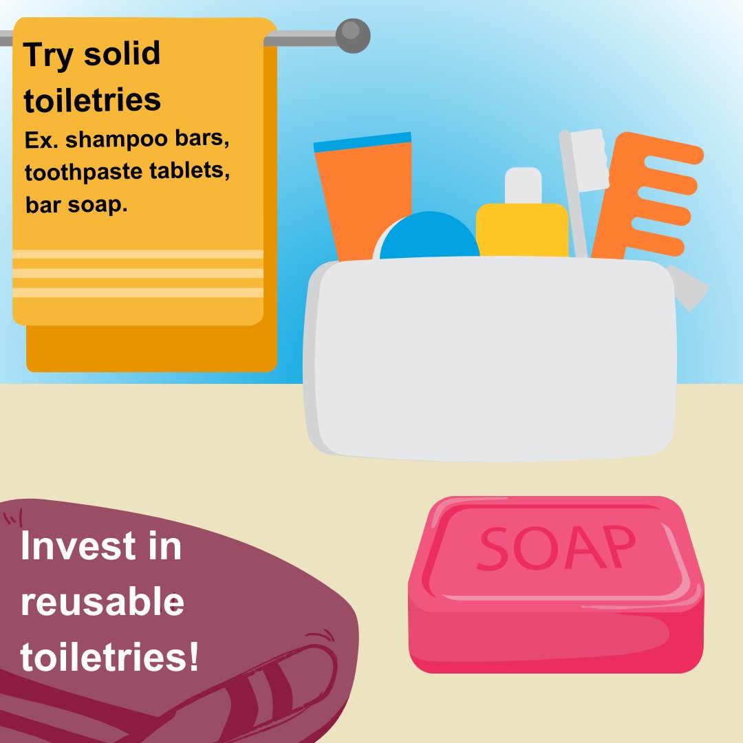 Pack with purpose, travel with heart!🌎💚

Here are few tips on sustainable packing for the  eco-conscious traveler.🧳✈️

#conscioustravel #sustainabletraveling #packingtips  #zerowasteasu #asu #sundevils