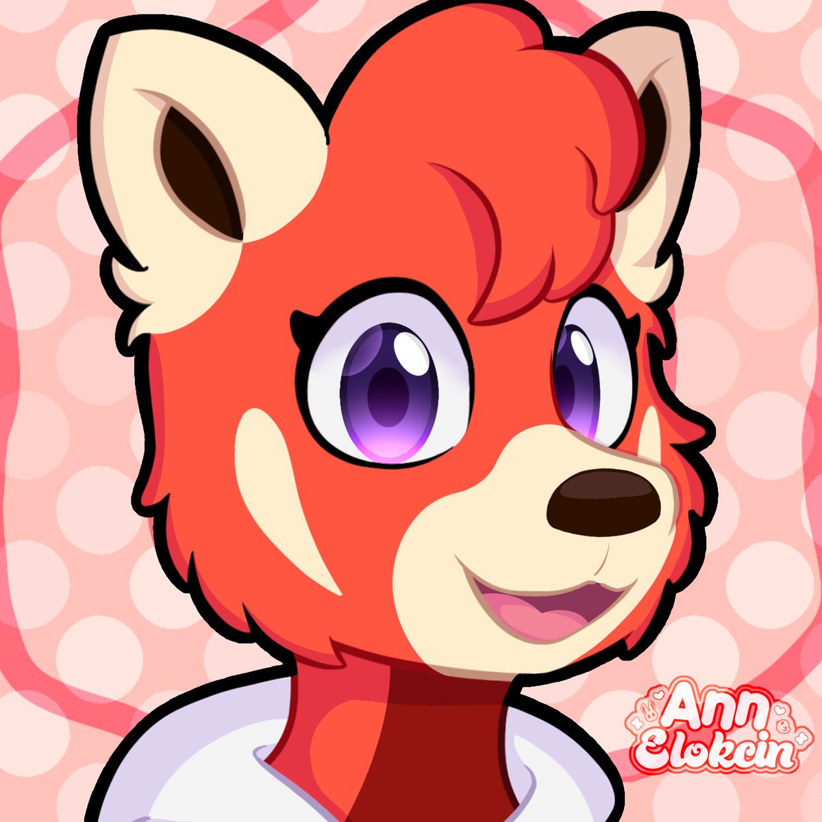 AnnElokcin's tweet photo. ✦.° • Premio al tercer puesto ( @Retro_art_pup ) de la rifa que hice en IG
🐼🔴✨

|[ ##artrafflefurry • #redpanda • #OC ]| https://t.co/ht7dCQLVdL