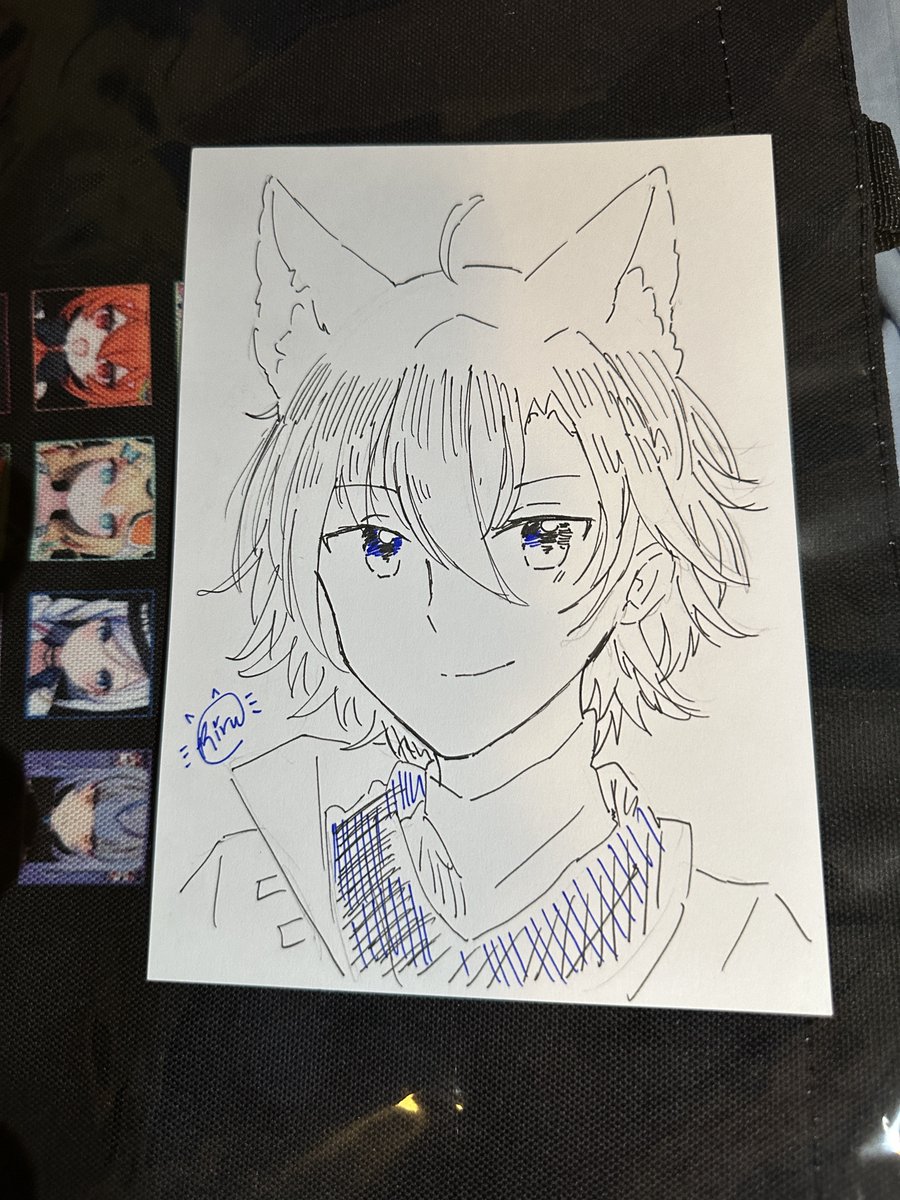Generic_VT's tweet photo. This commission is so cute!!! Thank you to @rirumato for drawing the cutest boiyo at OffKai (more to be seen)!
#GenericVTart https://t.co/yE6iYgZlRu