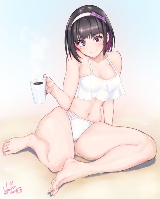 #このタグを見た人は黙って飲み物を持ったキャラを貼る 