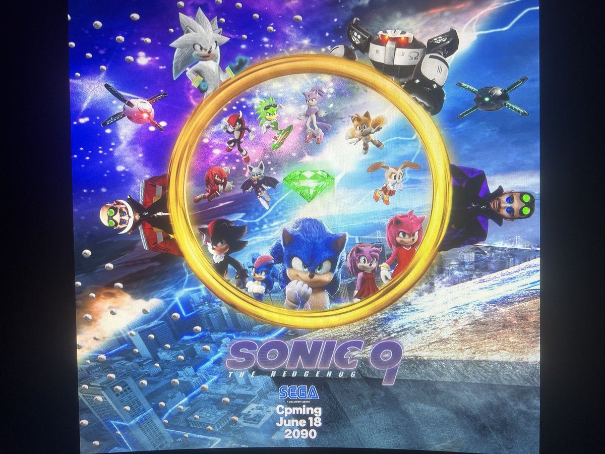 Connor1349284's tweet photo. Made sonic movie 9 https://t.co/D98yFqhRba
