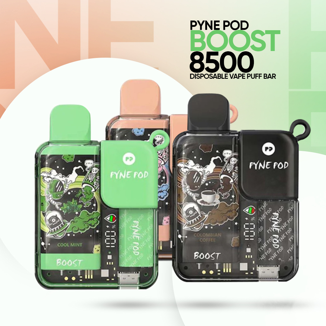 VapeB52570's tweet photo. Vape Boo Provider's Pyne Pod 8500 Puff Disposable Vape Device offers up to 8500 puffs of delicious flavors, eliminating the need for constant charging and refilling.

For order - https://t.co/q6JO4dk1Zm

#pynepod #Disposablevapedevice #vapeshop #vapestore #vapingfresh https://t.co/06C7pLWWy7