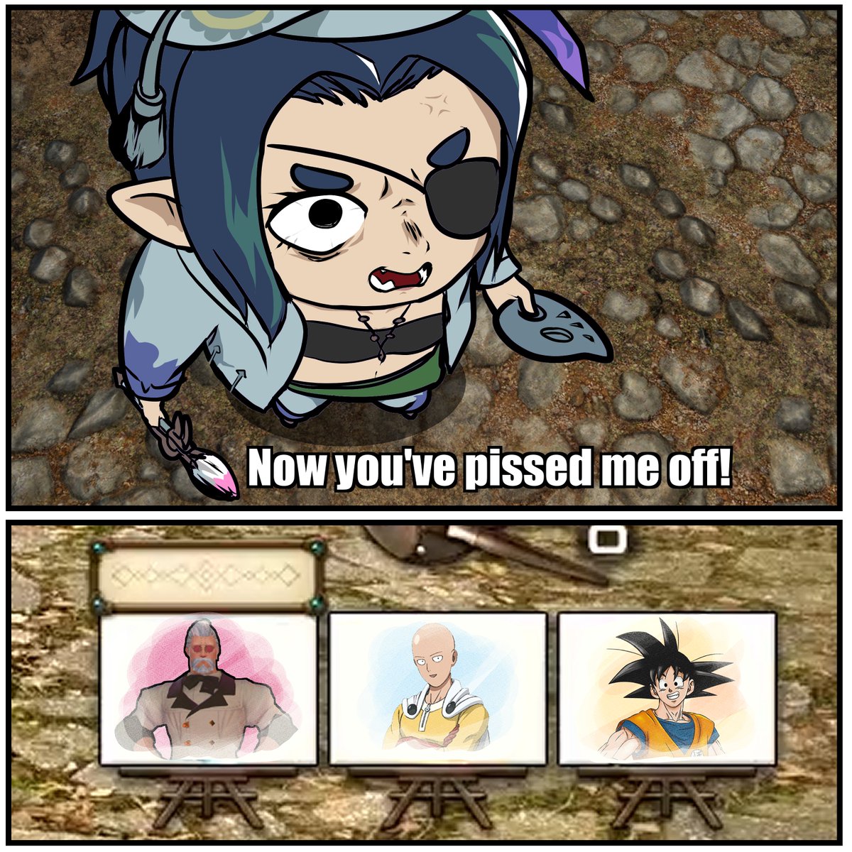 JuleeFang's tweet photo. You are done, buddy!
#FFXIV #ffxivmemes https://t.co/DqTwd0sWfR
