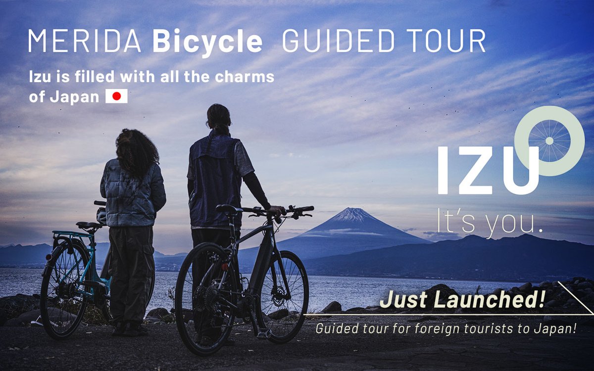 MERIDA_BIKES's tweet photo. 【伊豆半島の自然、文化、歴史を体験するサイクルガイドツアーを新設!】
MERIDA X BASE のスタッフが厳選する伊豆を訪れたら必ず行きたいスポットと四季を感じられる自然と食を組み込んだガイドツアーを新設!
https://t.co/fwT9GTXdtZ
#MERIDA #メリダ #meridabikes #meridaxbase #guidetour #izu https://t.co/tatf0TICTk