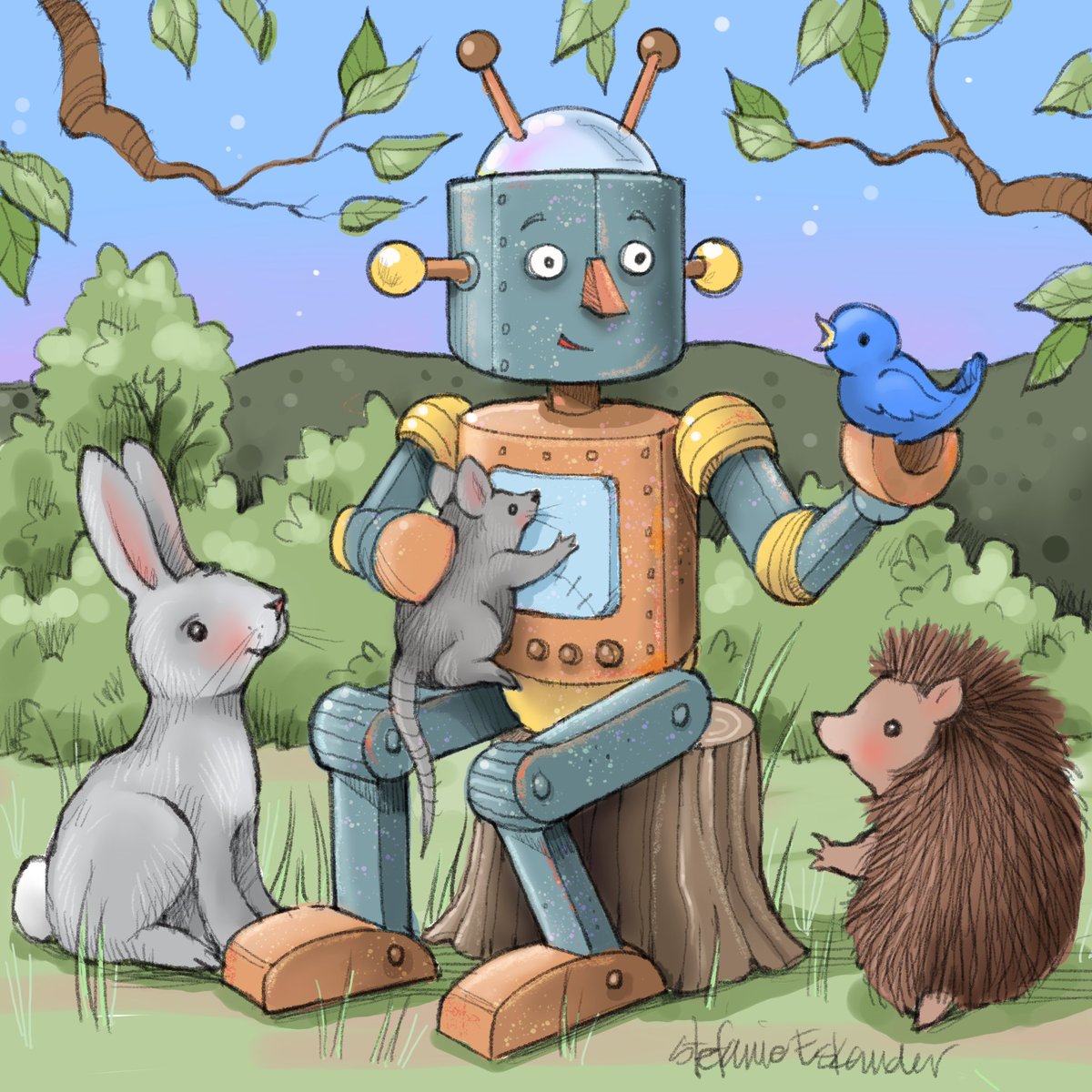stefeskander's tweet image. From time to time I like to share something I’ve been working on- my last two drawings. Enjoy!