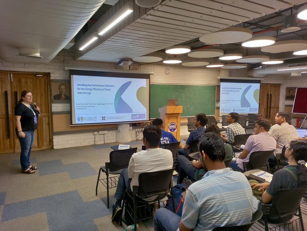 Interesting paper pitches at GREENS Workshop @ #ICSA2024 Day 2 #WeAreICSA

"Sustainability Integration of Artificial Intelligence for SDLC" by Justus Bogner, "Balancing Progress and Responsibility in AI Based Systems" by Patricia Lago