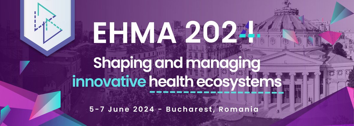 EHMAinfo's tweet photo. ❗Today is the day! #EHMA2024 is about to kick off in Bucharest 🎉 This year’s theme, "Shaping and Managing Innovative #HealthEcosystems," covers digital transformation, sustainability, & evolving healthcare skills. 👀Watch this space and follow #EHMA2024 for live updates!🔴 https://t.co/Es0ALstuzp