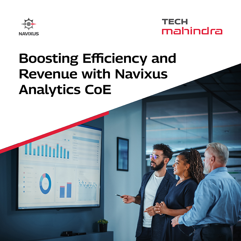 tech_mahindra's tweet image. Accelerate your business with Tech Mahindra's Navixus Analytics CoE, leveraging #AdvancedAnalytics, #BigData management, and #AI capabilities to achieve operational excellence, improve efficiency, and drive customer satisfaction.
Experience the future of data-driven success:…