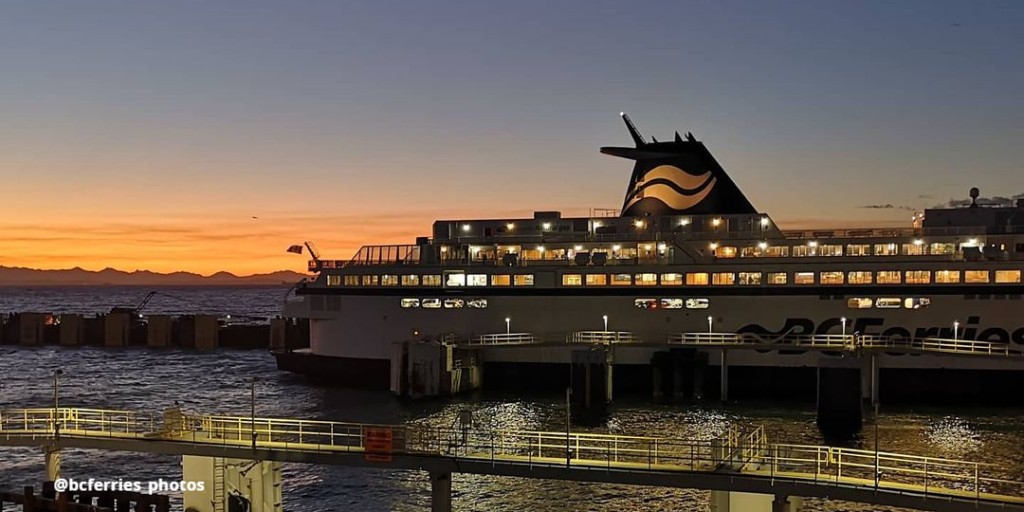 Goodnight beautiful West Coast! We're signing off for the evening, however, we'll return tomorrow morning at 6:00 am to answer all your @BCFerries related questions. 🦉🌙

In the meantime, you can keep up with our #CurrentConditions here 👉 ow.ly/IrcJ50PLSuK ^bt