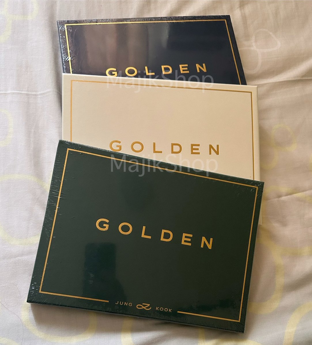 MajikShop7's tweet photo. WTS LFB PH

Jungkook Golden Album (Sealed)

P750 each
2k take all

Onhand &amp; ready to ship

💰 PAYO via GCash, BPI
🚚 SCO, J&amp;T, SDD
📍 Cavite / Pasay City

# bts jk shine solid substance ver https://t.co/JFRsndwa4v