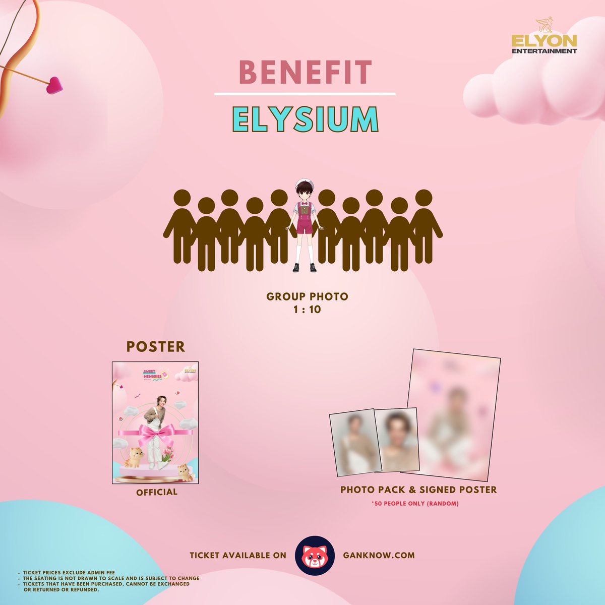 ElyonManagement's tweet photo. This is a benefit for Elysium seat. ✨
This ticket will be available on https://t.co/DeLNK4zxF1 on Saturday, June 22 at 3pm.

Stay tune for more Information @elyonentertainment 

#sweetmemorieswithflukeinjakarta #เจ้าแก้มก้อน https://t.co/HWjP5YM7QI
