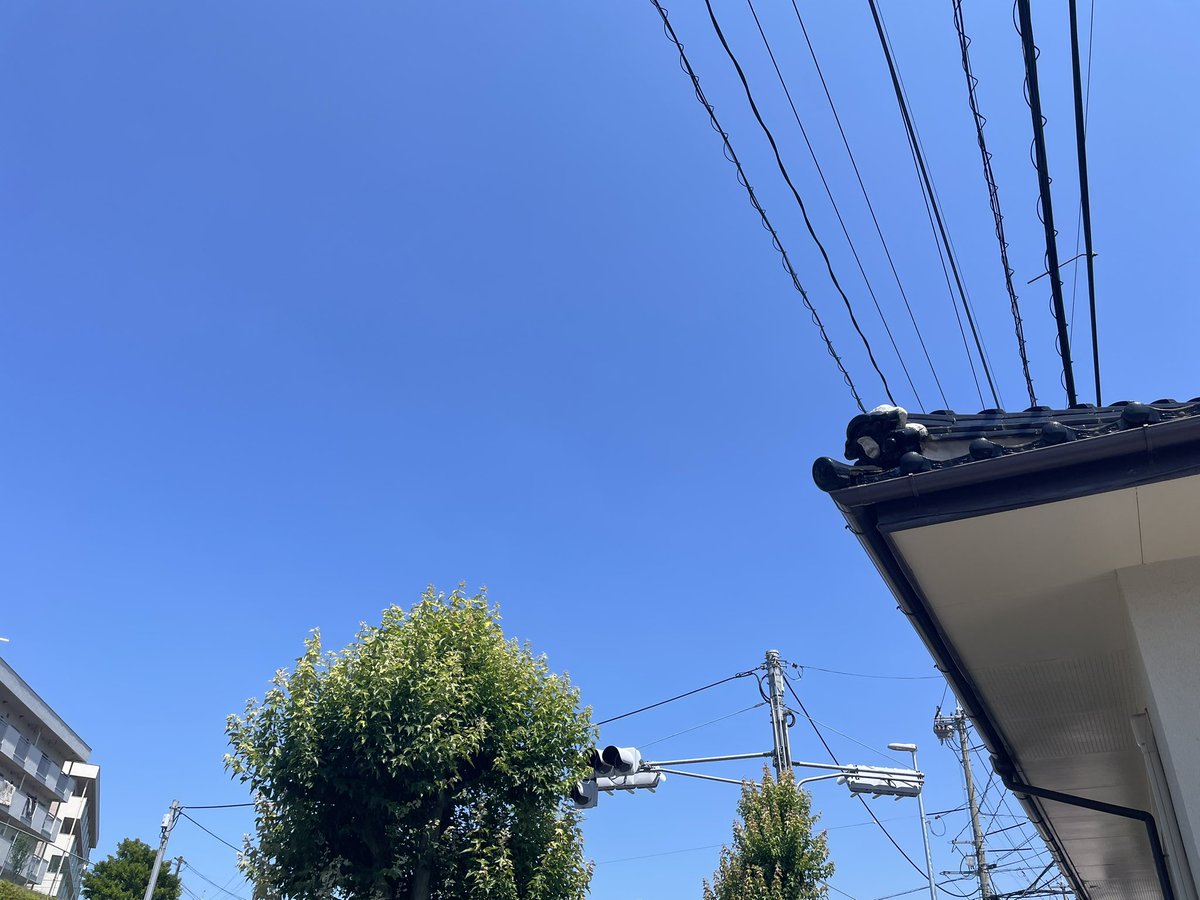 こんにちは！
今日は快晴ですね！

中学生は明日から西部地区総体！！
中学3年生は勝ち上がって県総体まで部活を続けられるように頑張りたいところですね！

今までやってきたことを全力で出し切ってください！

 #イマソラ
 #企業公式相互フォロー 
 #総体