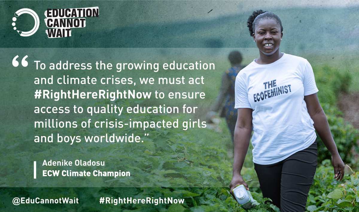 Education Cannot Wait tweet media