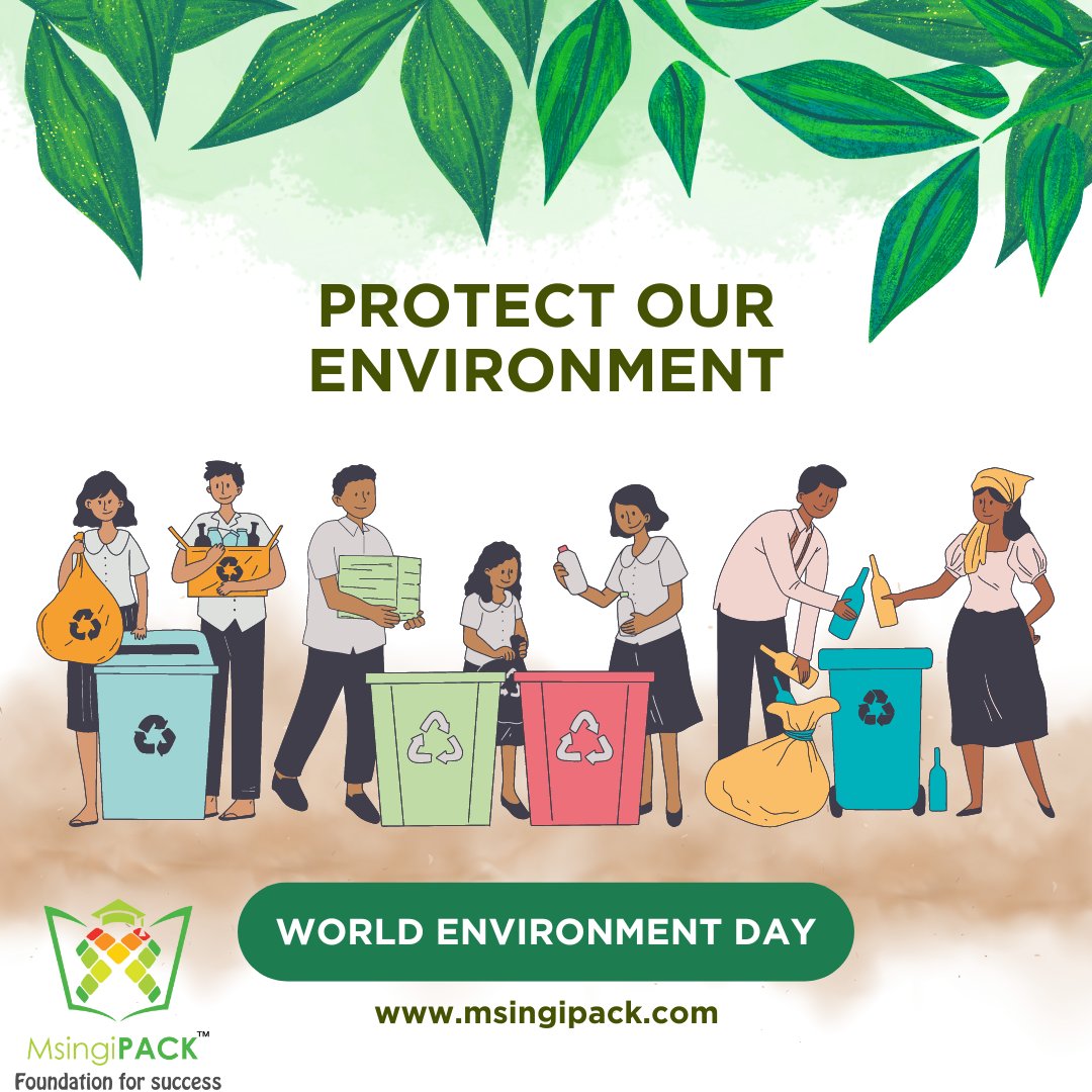 #environmentalawareness #environmentallyfriendly #WorldEnvironmentDay #savetheplanet #environmentalimpact #MsingiPACK