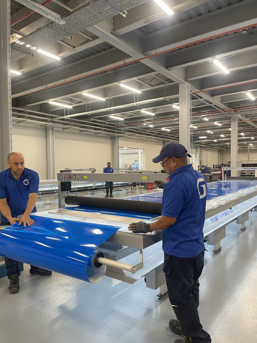 Check out the arrival of our 4th Rollsroller 1080/170P HS  in our G printing section! This cutting-edge ROLLSROLLER Flatbed Applicator,  renowned for its high-speed operation and ability to handle large  formats, is poised to revolutionize our production procedures.