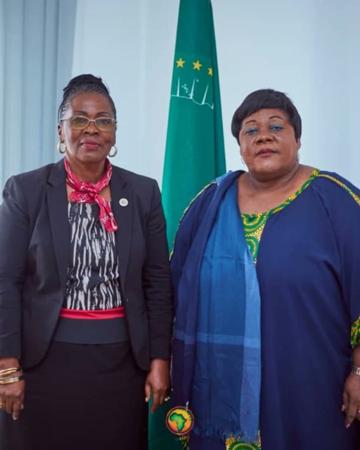 MaepGabon's tweet photo. 𝗹𝗲 𝗣𝗿. 𝗠𝗼𝗻𝗶𝗾𝘂𝗲 𝗞𝗢𝗨𝗠𝗕𝗔 𝗠𝗔𝗡𝗙𝗢𝗨𝗠𝗕𝗜 𝗘𝗣𝗦𝗘 𝗠𝗔𝗩𝗢𝗨𝗡𝗚𝗢𝗨-𝗕𝗢𝗨𝗬𝗢𝗨, a effectué sa première sortie officielle, depuis son accession à la tête de cet organe spécialisé de l’Union Africaine : le   Mécanisme Africain d’Évaluation par les Pairs (MAEP). https://t.co/et7RtBh3qt