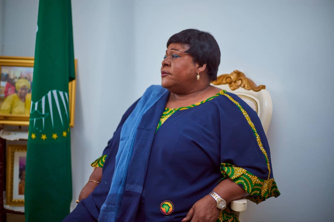 MaepGabon's tweet photo. 𝗹𝗲 𝗣𝗿. 𝗠𝗼𝗻𝗶𝗾𝘂𝗲 𝗞𝗢𝗨𝗠𝗕𝗔 𝗠𝗔𝗡𝗙𝗢𝗨𝗠𝗕𝗜 𝗘𝗣𝗦𝗘 𝗠𝗔𝗩𝗢𝗨𝗡𝗚𝗢𝗨-𝗕𝗢𝗨𝗬𝗢𝗨, a effectué sa première sortie officielle, depuis son accession à la tête de cet organe spécialisé de l’Union Africaine : le   Mécanisme Africain d’Évaluation par les Pairs (MAEP). https://t.co/et7RtBh3qt
