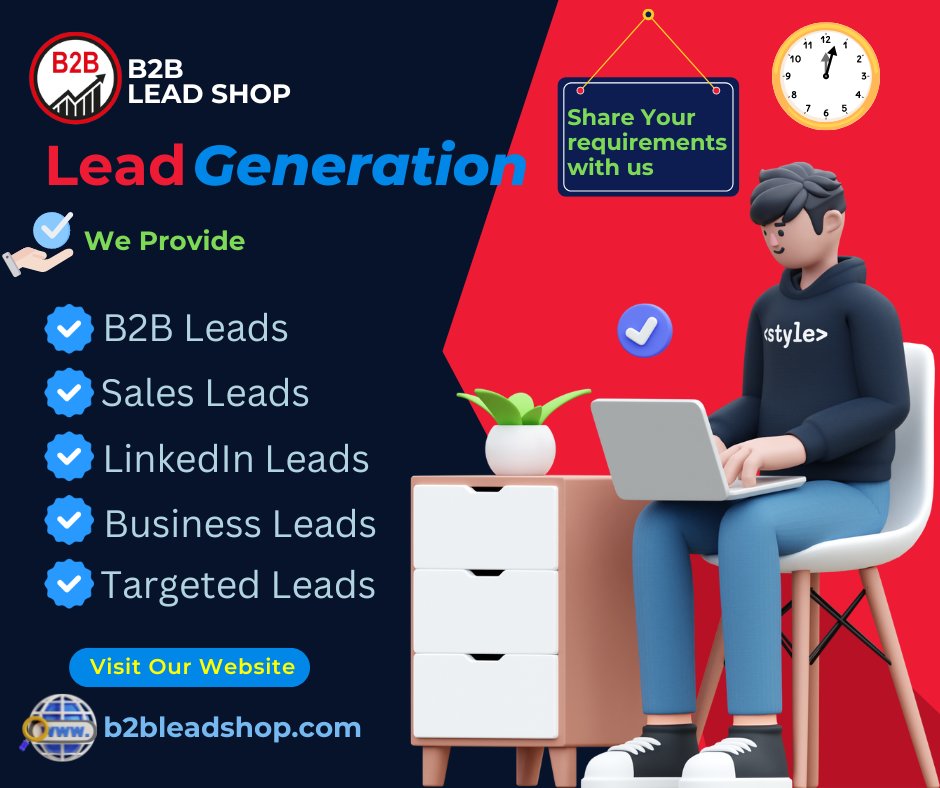 Basudeb95211693's tweet photo. Are you looking for lead generation expert?
But any further delay, contact us immediately. We will provide our best service for you.
Visit Our Website👉https://t.co/pMeUrOyGhJ
#leadgeneration #DataEntry #marketresearch #emaillistbuilding #webresearch #contactlist #listbuilding https://t.co/skSWa9AwE0