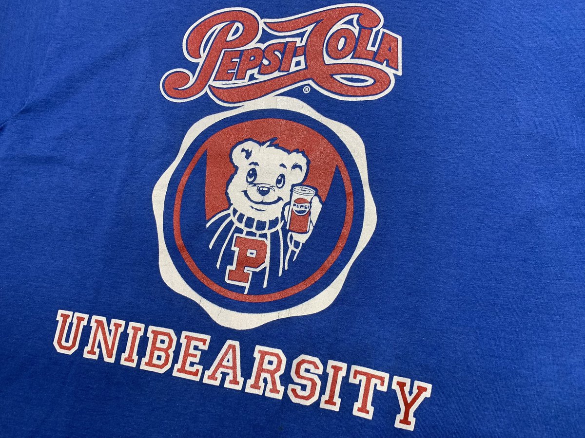 outsidekawasaki's tweet photo. USED SCREEN STARS
Print Tee Shirts
-PEPSI-COLA-
Made In USA 🇺🇸

Size XL
Price ¥15950 Taxin

#アウトサイド川崎 #川崎 #川崎駅 #川崎駅東口 #古着 #川崎古着 #神奈川古着 #川崎古着マップ #川崎アメカジ #神奈川古着屋 #川崎古着屋 #screenstars #スクリーンスターズ #pepsicola #ペプシコーラ https://t.co/WPSMVdfUqu