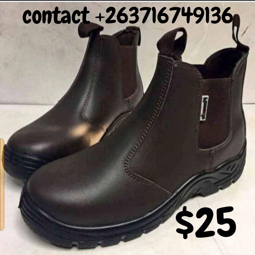 Linval67209866's tweet photo. @daddyhope Chelsea safety shoes 
Sizes 4-12
Contact +263716749136
Harare CBD https://t.co/Gpqs3PxRSp