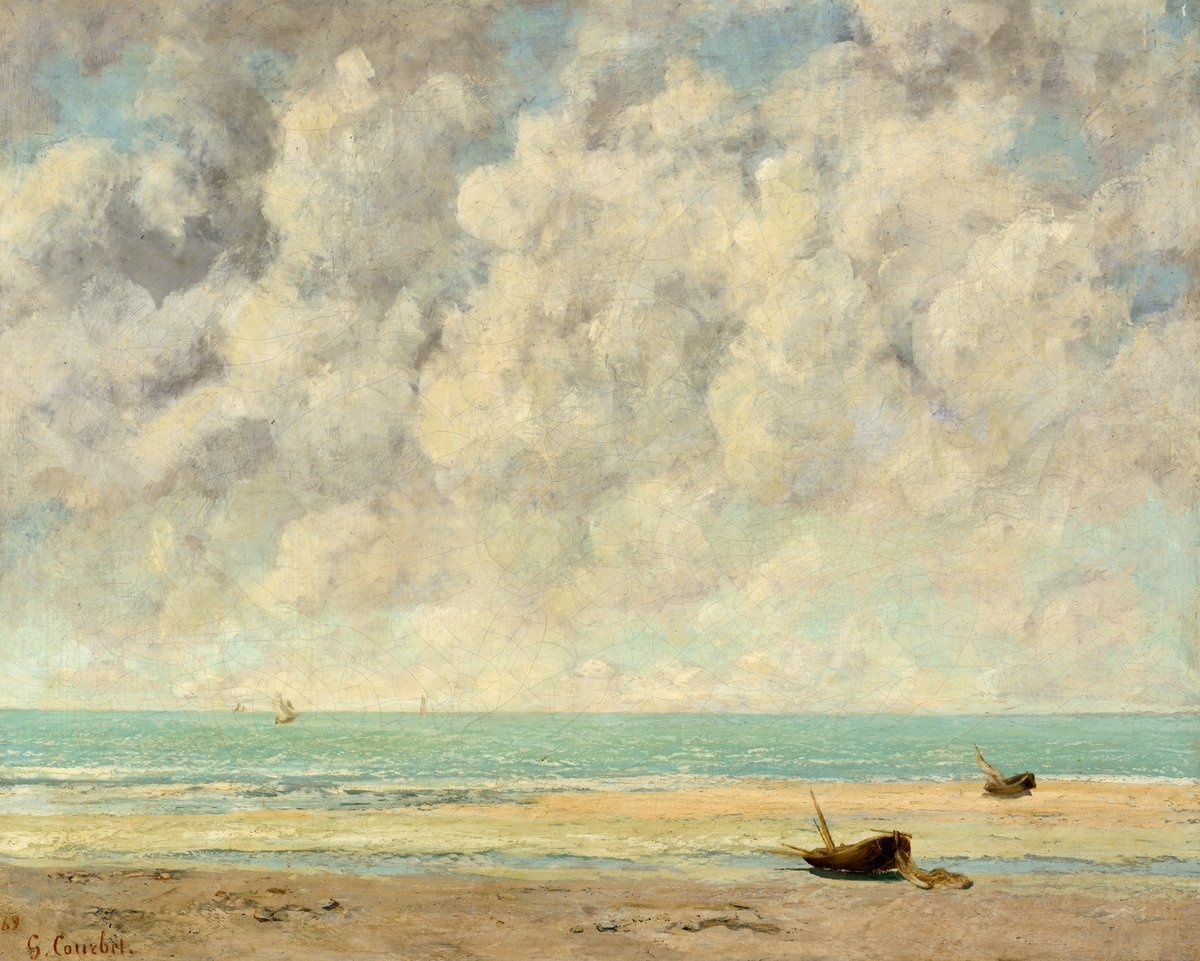 Gustave Courbet, The Calm Sea