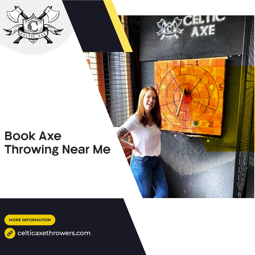 Seeking thrills nearby? Look no further! Book your next axe throwing adventure with Celtic Axe Throwers and experience the adrenaline rush firsthand.

bit.ly/3n1G9oL 

#AxeThrowing #AdventureAwaits #ThrillSeekers