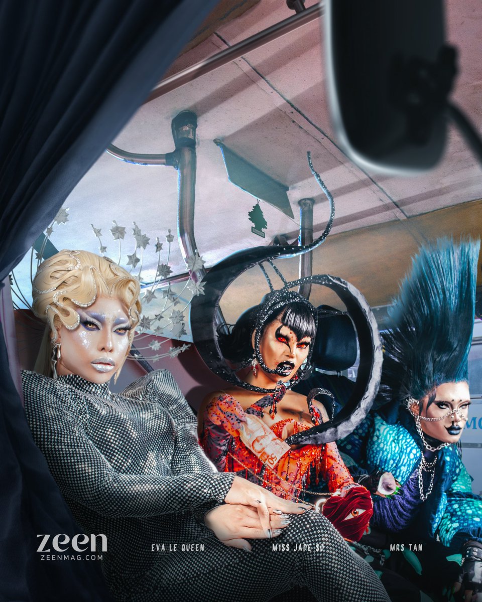 HausOfM1ssJade's tweet photo. M1ss Jade So, Eva Le Queen, and Mrs. Tan for ZEEN Magazine June 2024 Pride Campaign 🛸

Read the full cover story article here: https://t.co/DzQcKVtKqL

@m1ssjadeso @eva_lequeen @heymrstan @zeenmagazineph #BeZeen
#PRIDExZeenMag #PrideMonth #M1ssJadeSo #EvaLeQueen #MRSTAN https://t.co/bBD1xyfKQQ