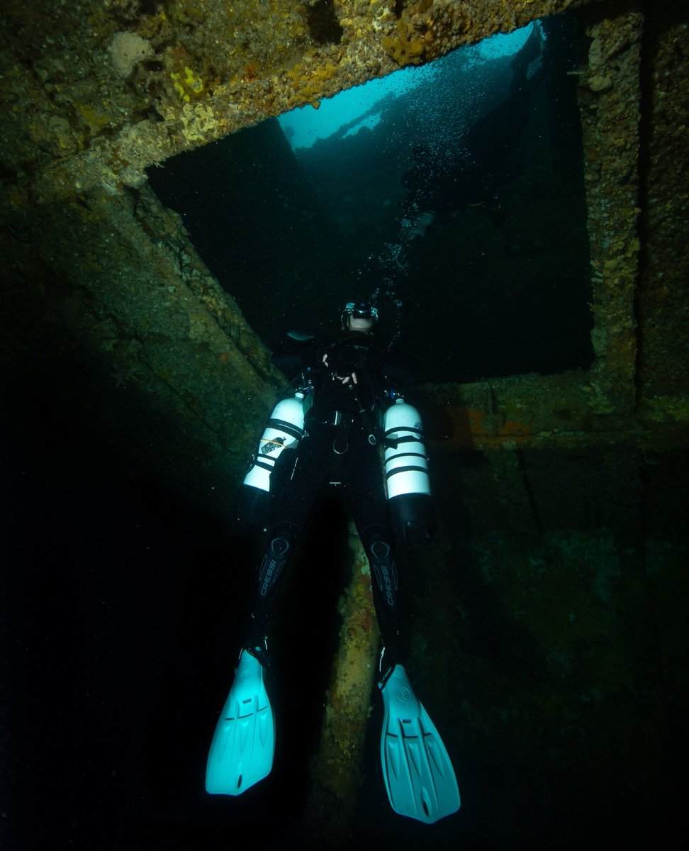fourth_element's tweet photo. Ex-HMAS Hobart .... And the dive bucket list continues to grow...
Diver: @zahni_smith, wears fourth element Tech Fins
📷: Lukasz, @colourblindimages
#fourthelement #wreckdiving #scubadiving #wreck #HMASHobart https://t.co/RxNaaiSj3z