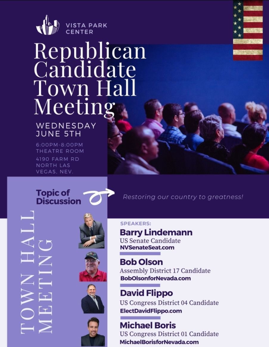 DavidFlippoNV's tweet photo. Hope to see you tomorrow as I lay the case on why I’m a better choice to represent #NVCD04 than RINO @MayorJohnLee
#FlipItRed #NoMoreRinos https://t.co/RXQKZlqcF3