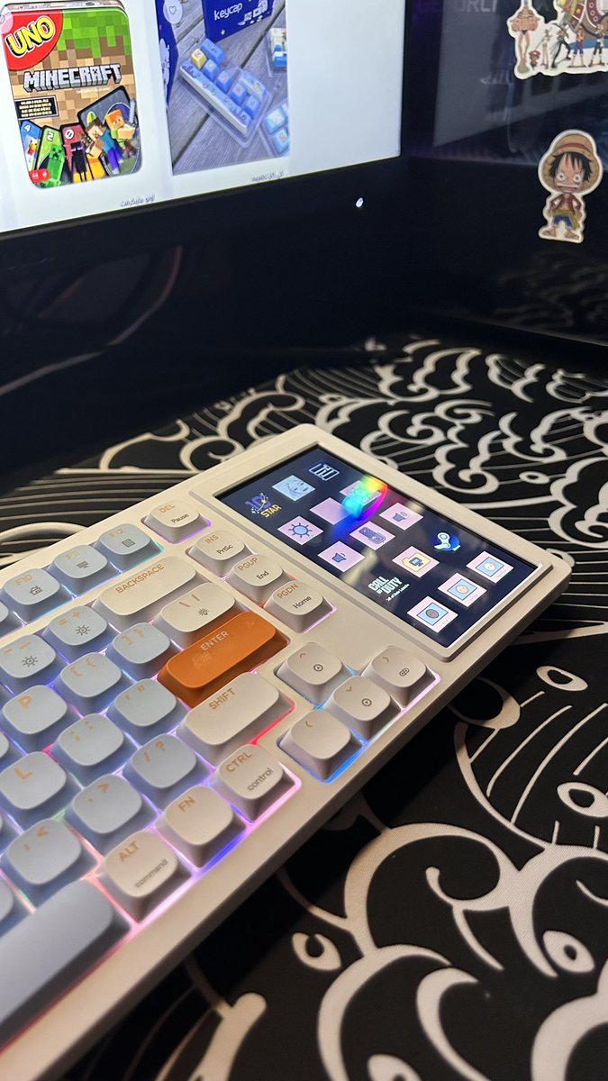 صباح الخير ✨✨

الي حاب يكون عنده كيبورد وستريم ديك في نفس الوقت ، ننصحه بهالكيبورد 

أنواع السويتش : 
Red switch 
Brown switch   
لو حابين تطلبونه  هذا الرابط: salla.sa/tenthstar/XeQY…

متوفر تمارا وبرضو تقدرون تستخدمون كود :YOU اذا كان اول طلب لكم ✨🤍