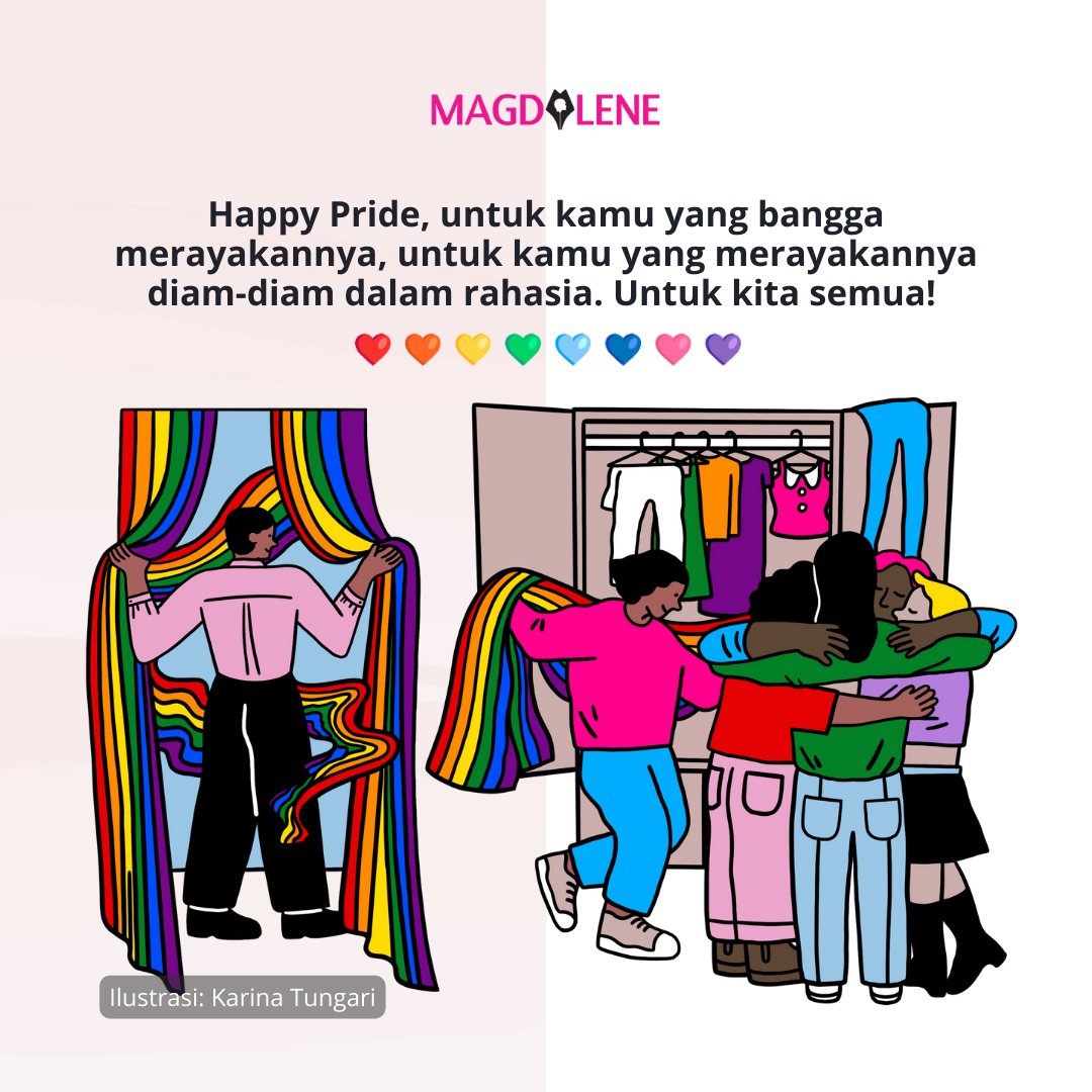 Selamat bulan Juni 🩷❤️🧡💛💚🩵💙💜🖤🩶🤍