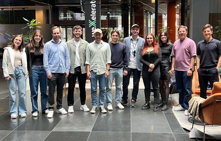 validvent's tweet photo. #Validvent has grown a lot in the last couple of months ๐ฆพand today our team had a lovely in person meeting at the @weXelerate office๐๐ซถ
Delna Marais, @anna_irgang, @JA_on_CT, Patrick Burgstaller, Moritz Boesch, Robert Andree, @GBrameshuber, @Marianadlrw, @LauraKajtazi1, @cryptorobby_ & @EnsarMusliji
Not in the pic but also on the team @CViehof and Raik Leppin ๐