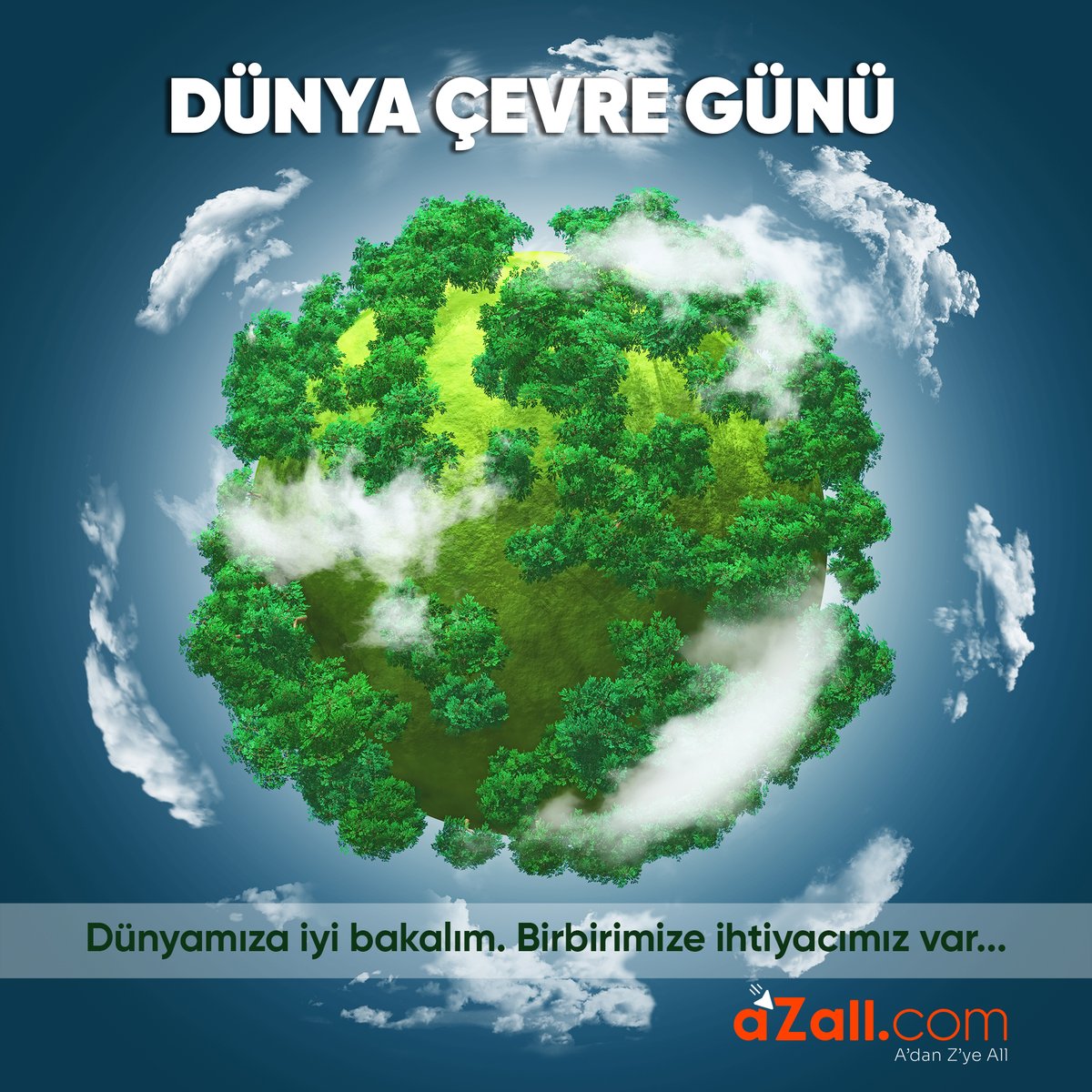 Gelecek nesillere yaşanılabilir, sağlıklı, temiz, yeşil bir dünya bırakabilmek adına çevre konusundaki toplumsal duyarlılığımızın artarak devam etmesini diliyoruz. Gezegenimize sahip çıkalım... #DünyaÇevreGünü kutlu olsun! 🌳🌍
