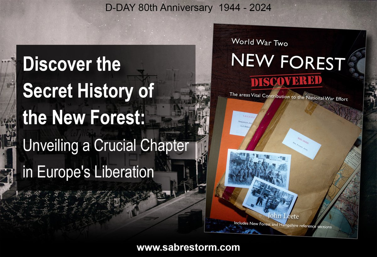 John Leete tells why the New Forest had such an important role in the D-Day preparations #dday80 @Casemate_UK
