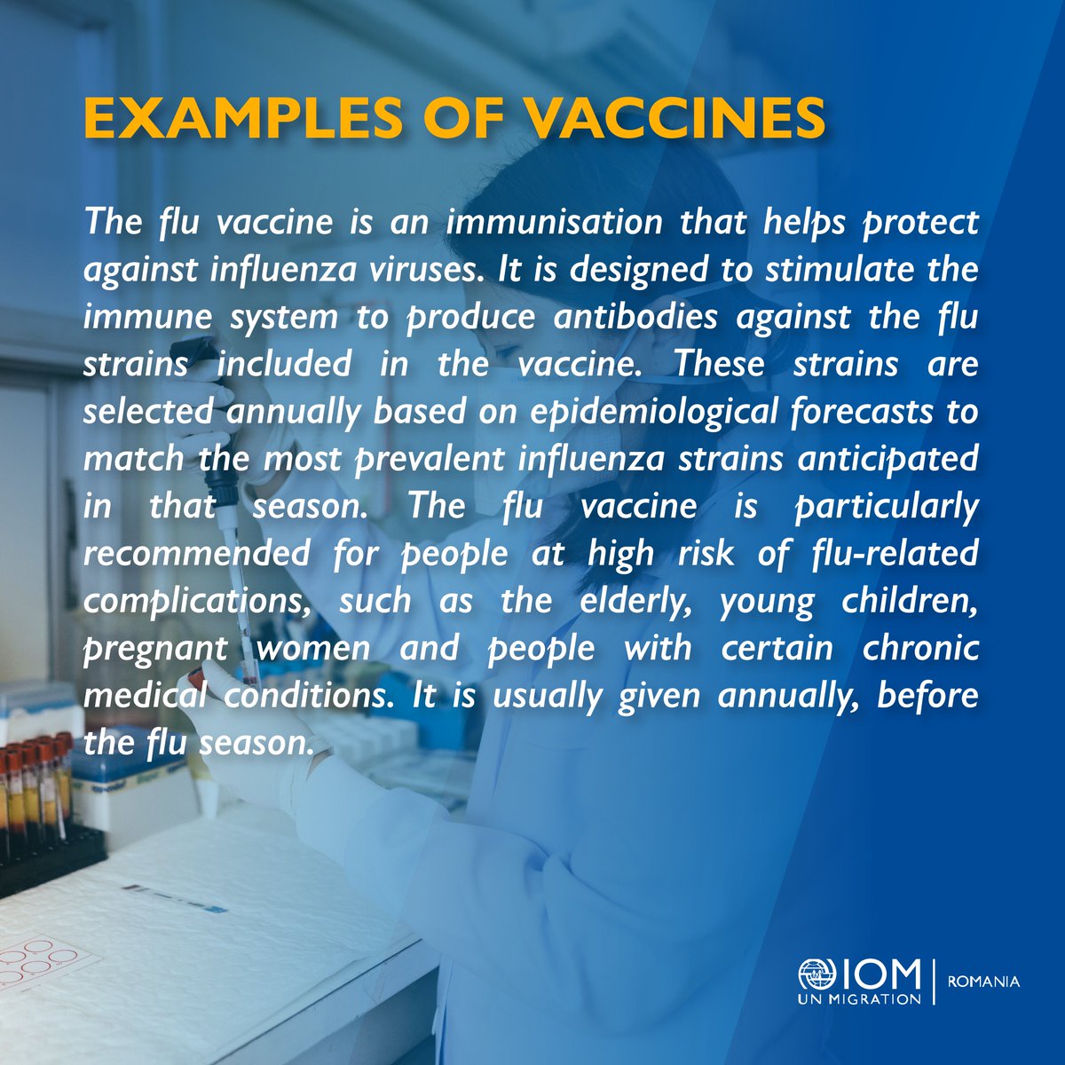 IOMRomania's tweet photo. ❓Do you know our #MedicalTerm of the week? This week we look at vaccination. https://t.co/XYmRWYNEhF