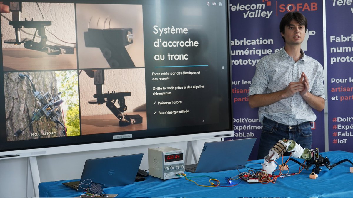 Polytech Nice Sophia (@polytechnsophia) on Twitter photo 🤖 Sous-marin, drone, domotique… Les projets présentés par les équipes de 3e année en robotique étaient aussi variés que passionnants. 
▶️Découvrez des extraits vidéo sur notre chaîne YouTube.
#ingenieur #DDRS #polytechnsa #univcotedazur #robotique #soutenance #projet #etudiant 🤖 Sous-marin, drone, domotique… Les projets présentés par les équipes de 3e année en robotique étaient aussi variés que passionnants. 
▶️Découvrez des extraits vidéo sur notre chaîne YouTube.
#ingenieur #DDRS #polytechnsa #univcotedazur #robotique #soutenance #projet #etudiant